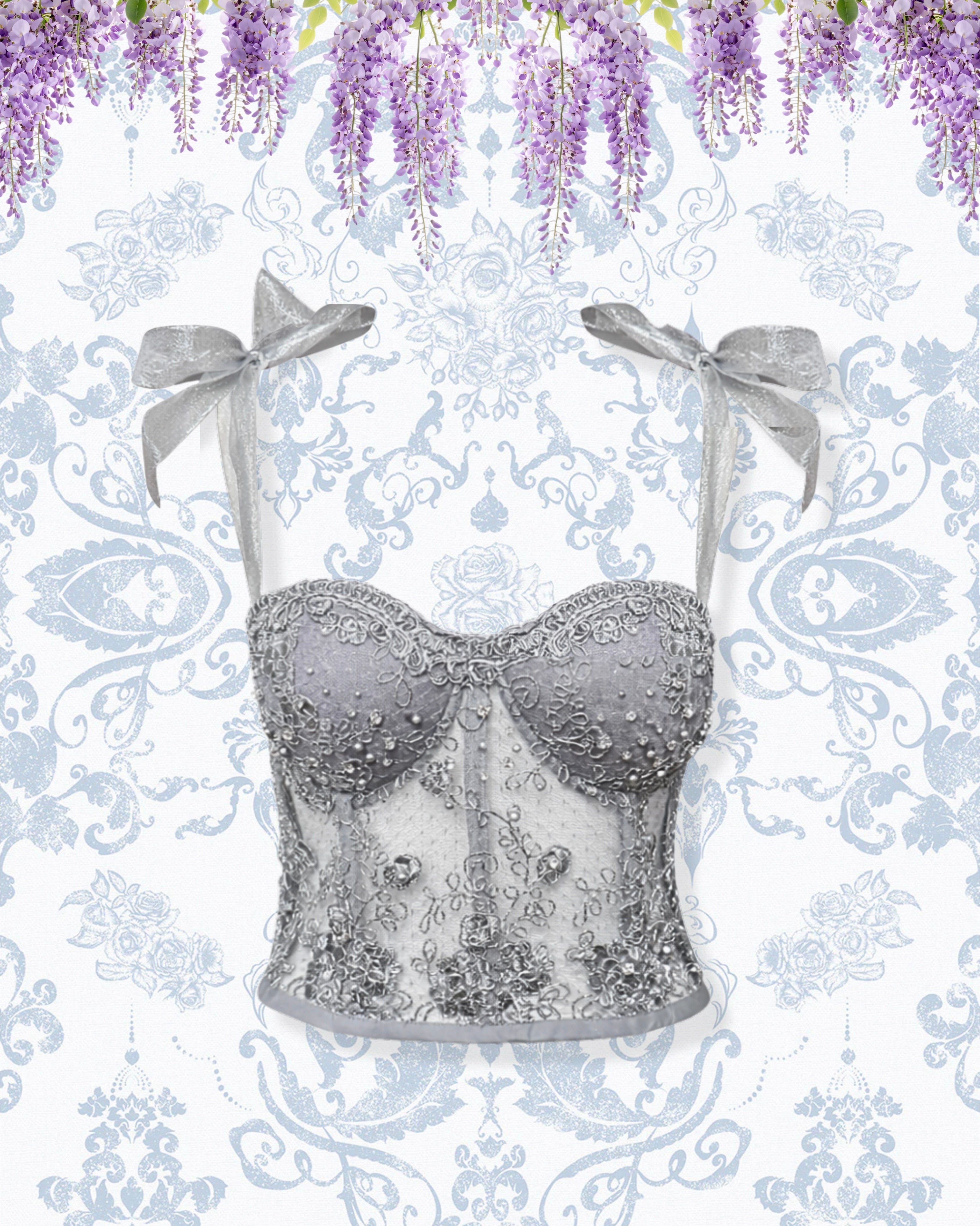 Silver Lady Bustier