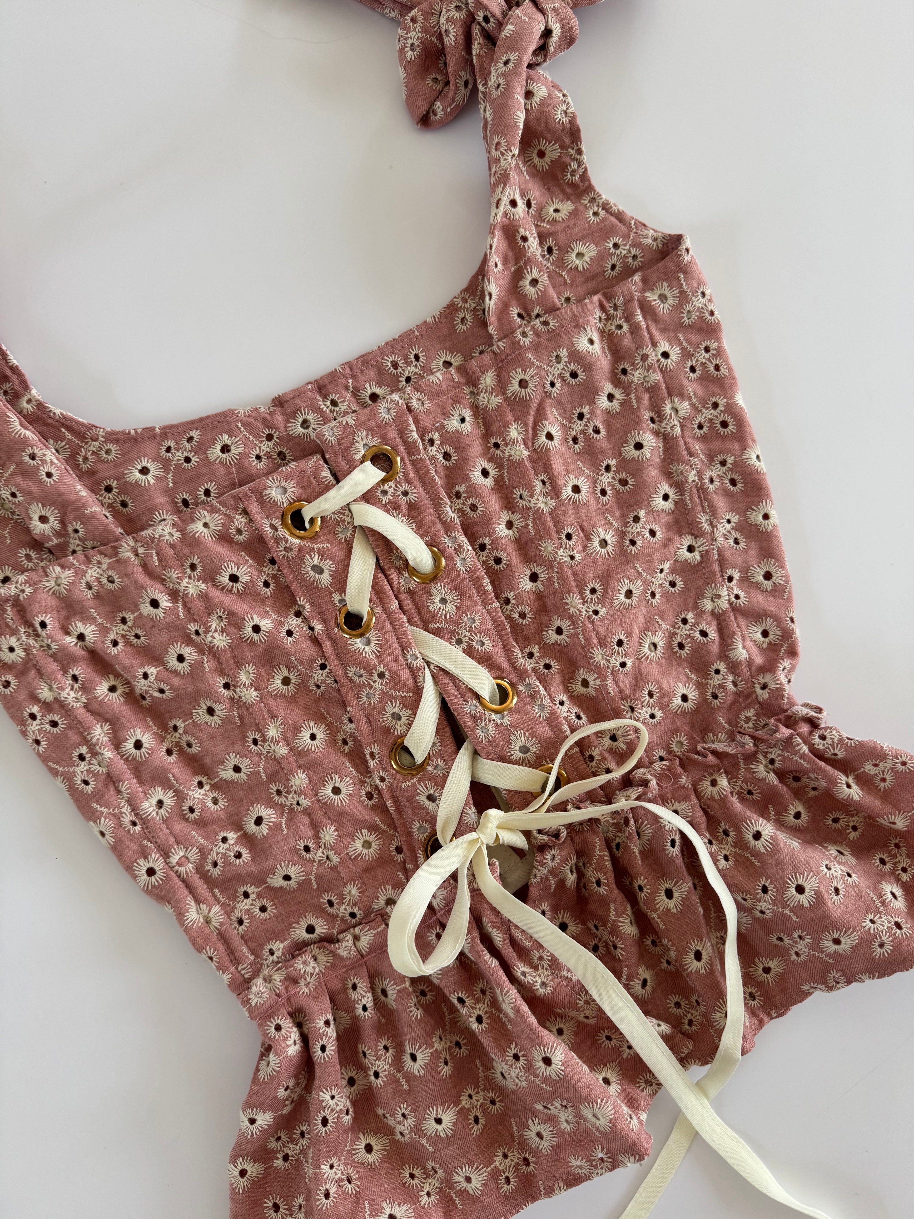 🌸 Daisy Pink – con spalline