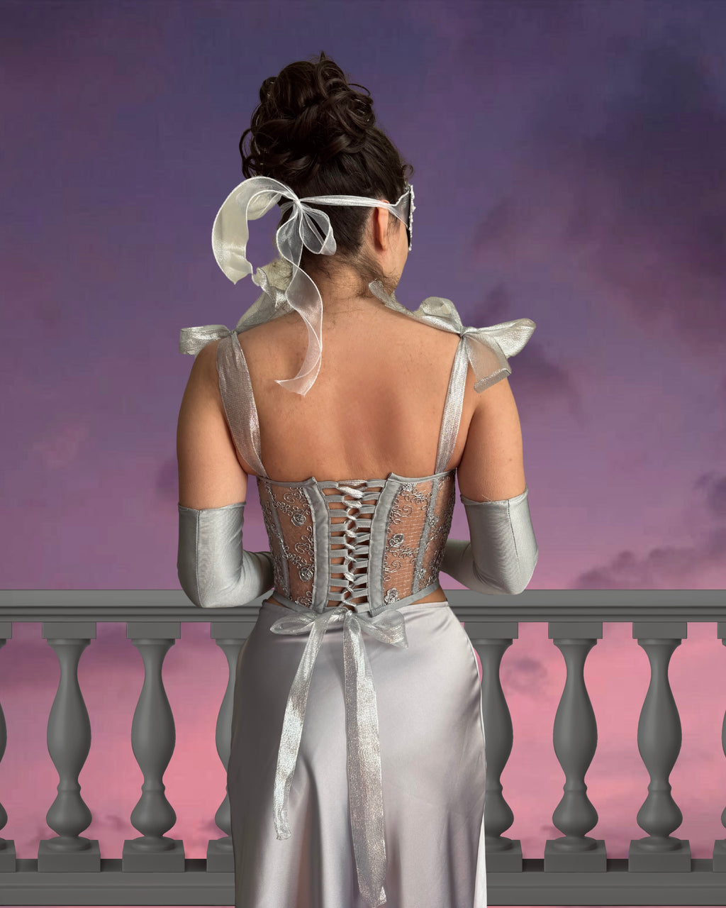Silver Lady Bustier