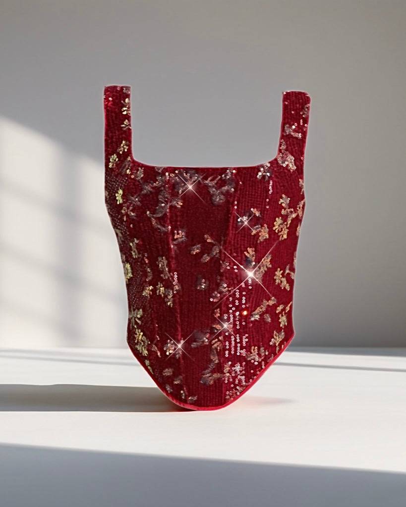 Burgundy Bold Corset