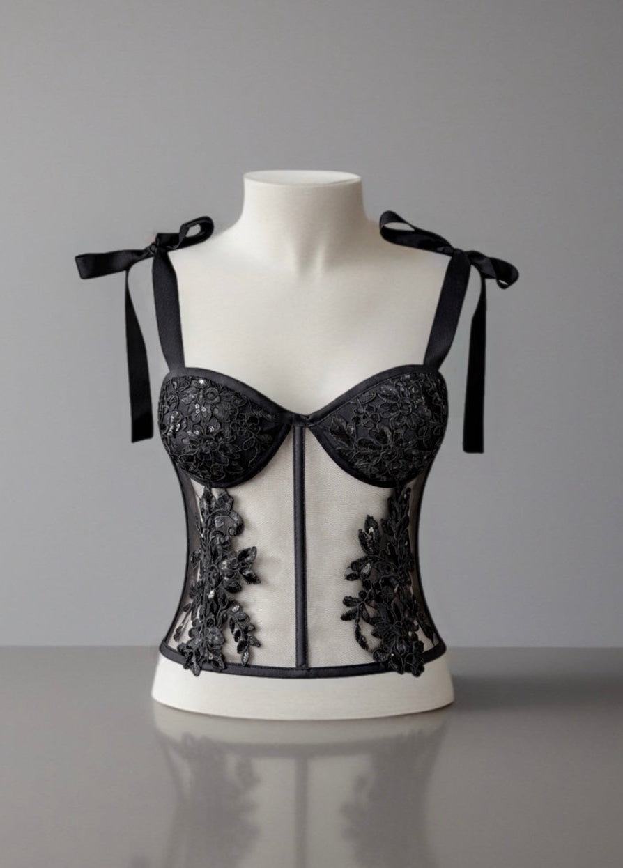 Black Dahlia Bustier