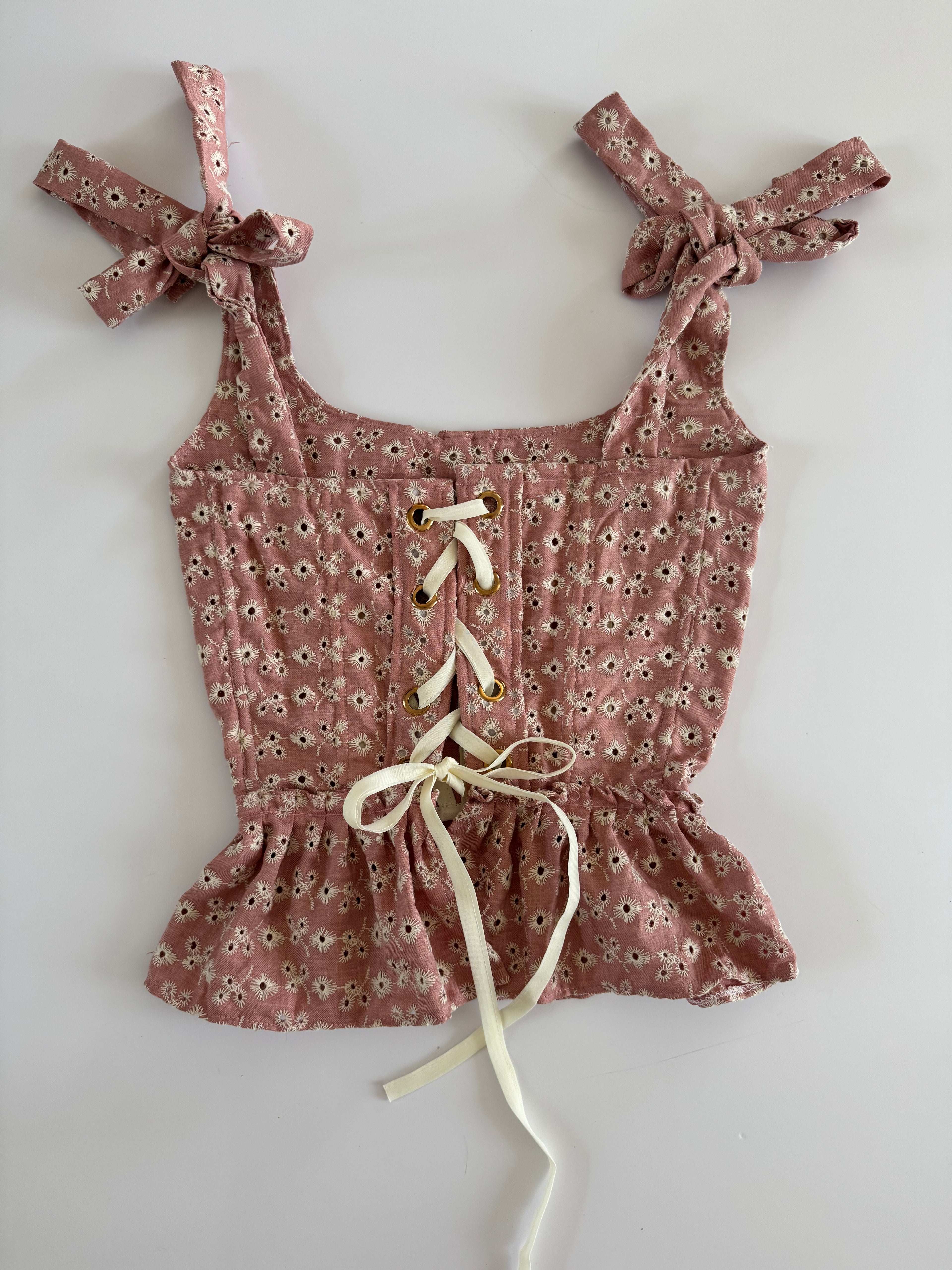 🌸 Daisy Pink – con spalline