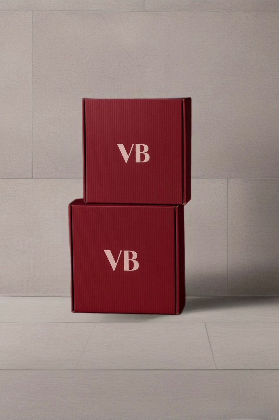 Burgundy Bold Box