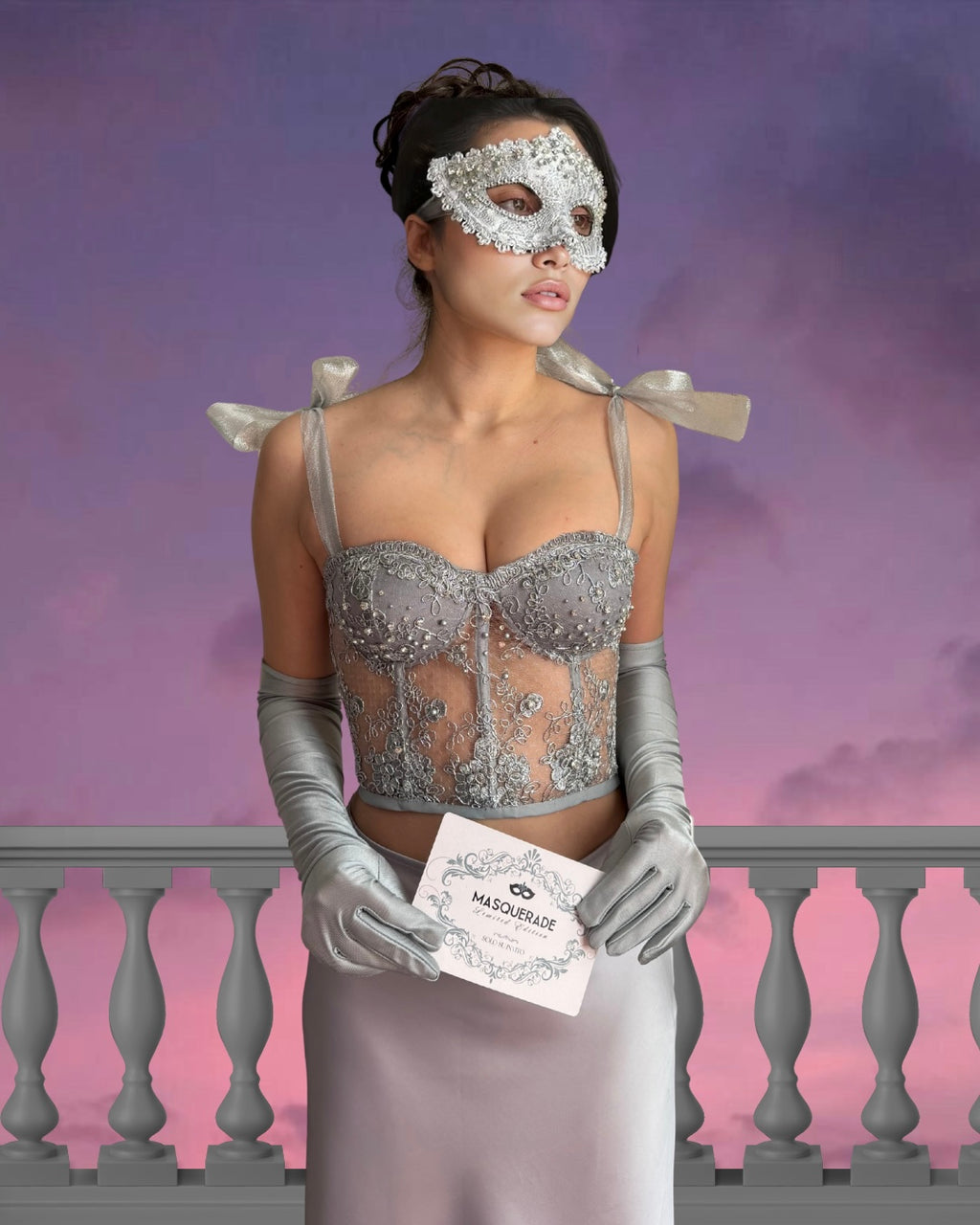 Silver Lady Bustier