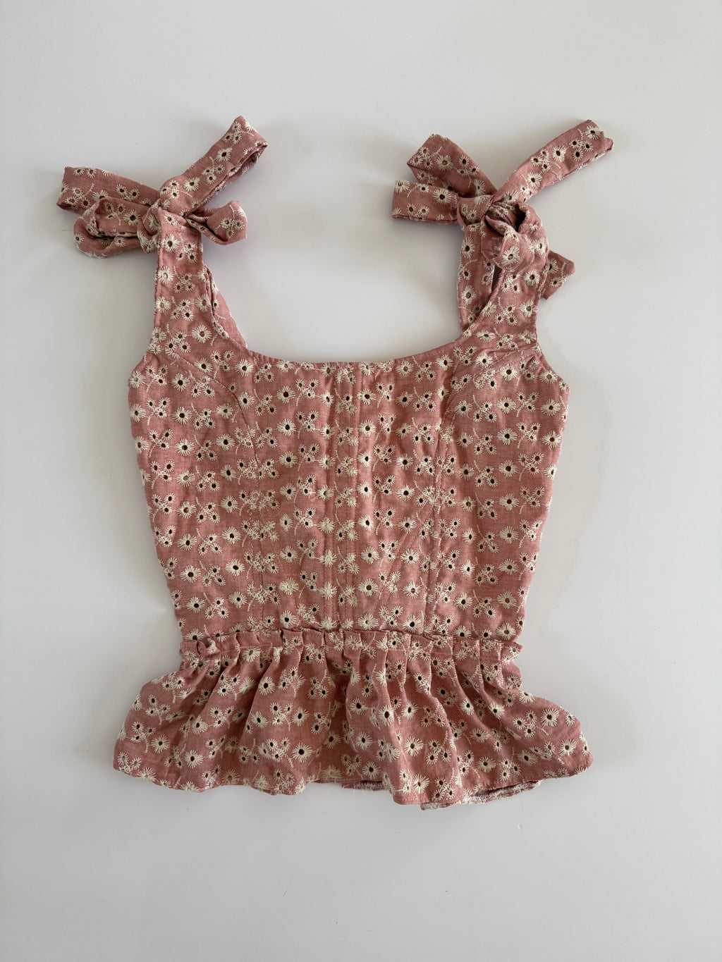 🌸 Daisy Pink – con spalline