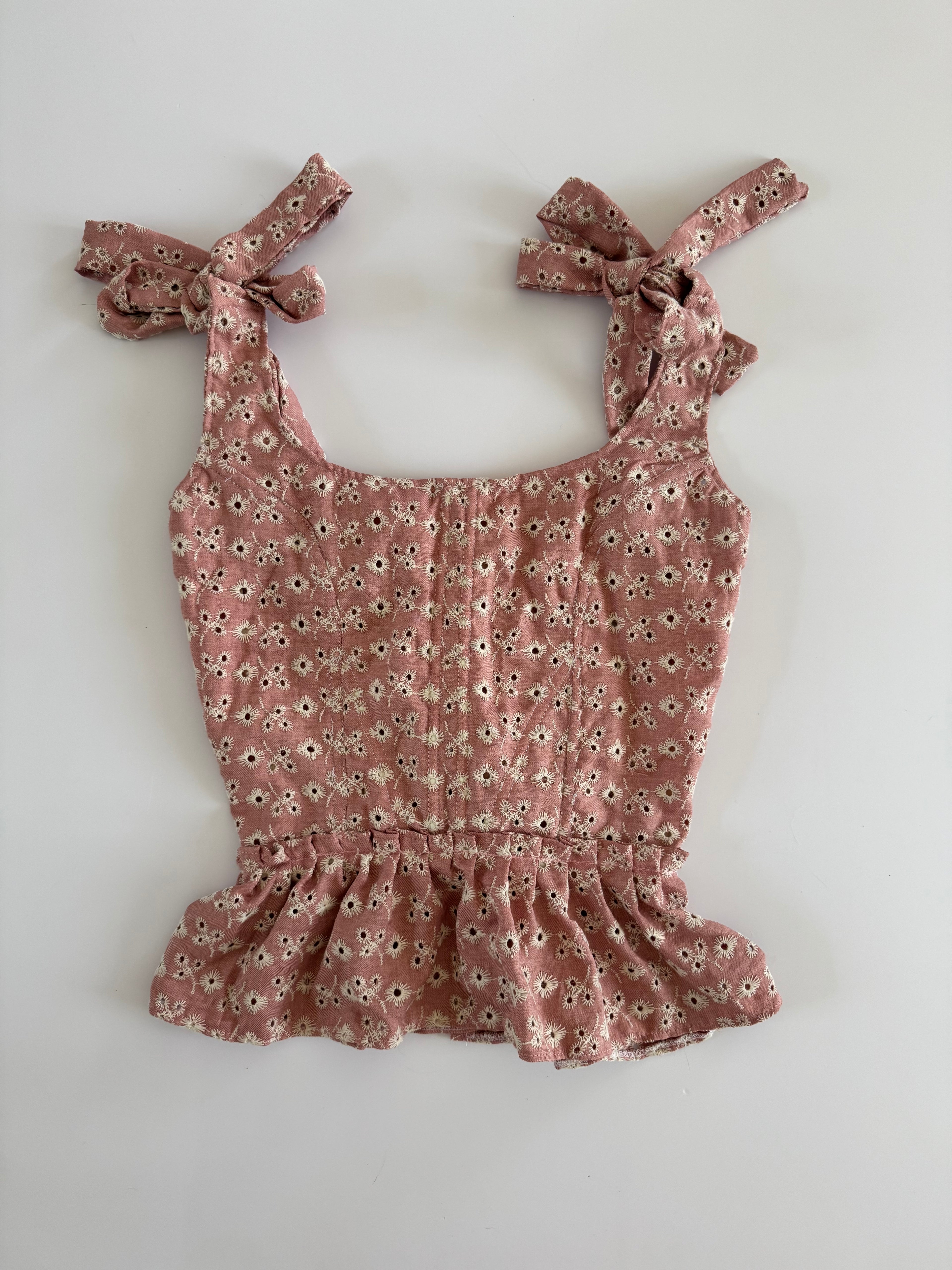 🌸 Daisy Pink – con spalline