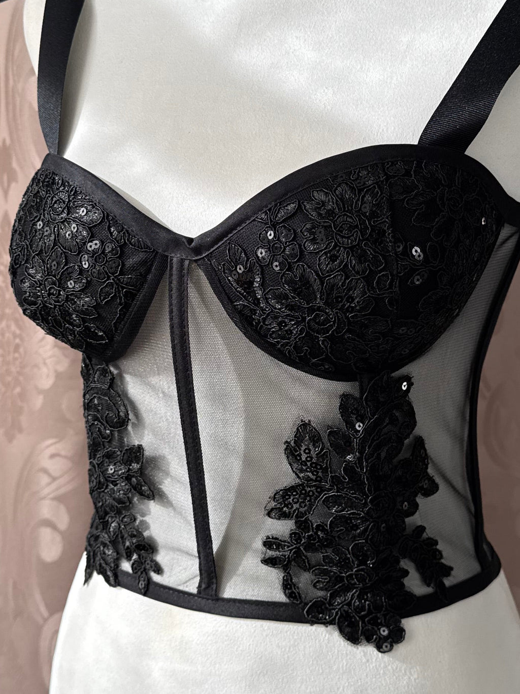 Black Dahlia Bustier