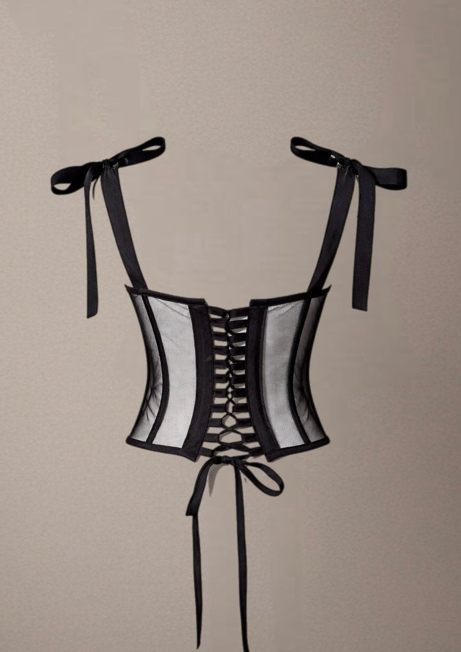 Black Dahlia Bustier